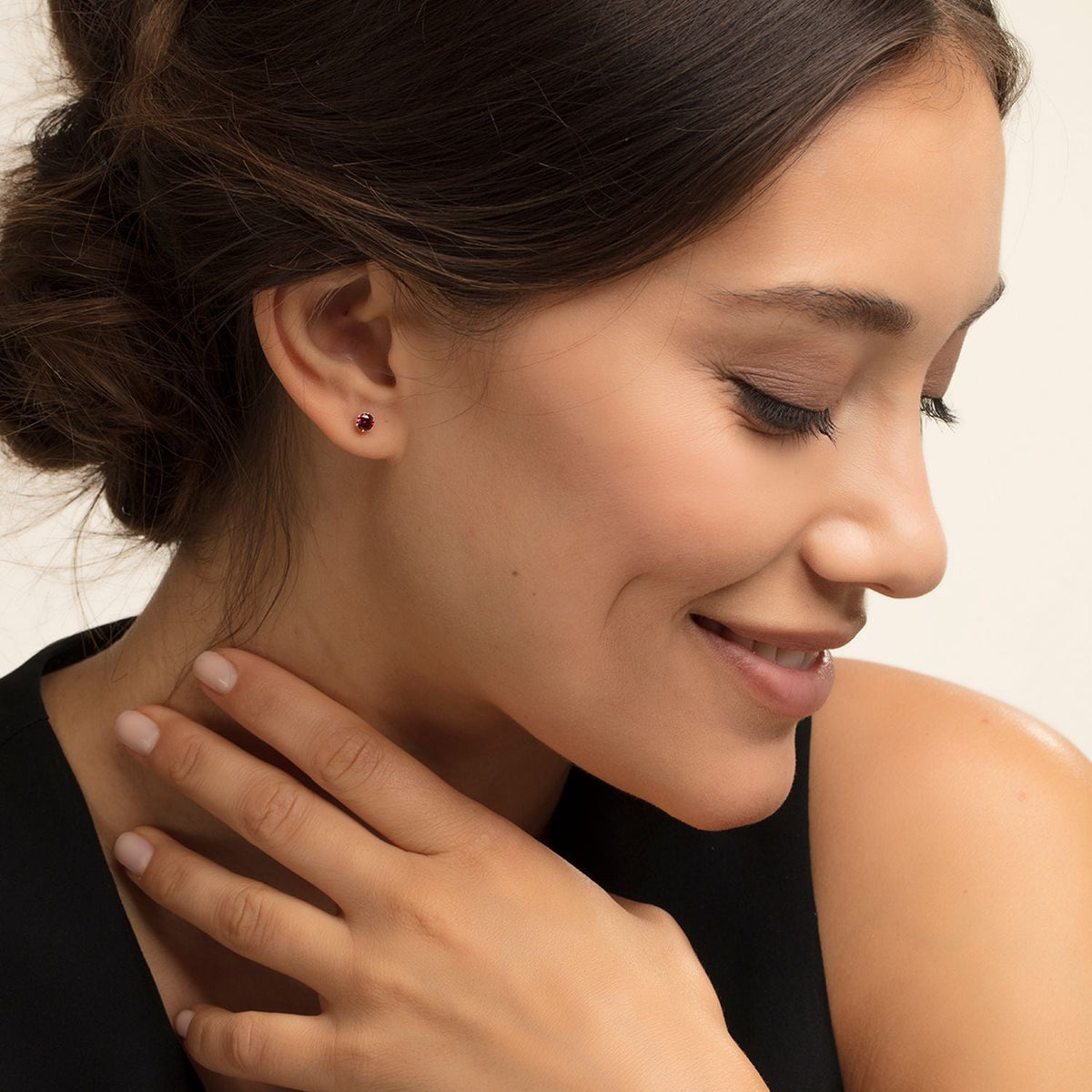 Thomas Sabo Ear Studs "Black Stone" Earrings Thomas Sabo 