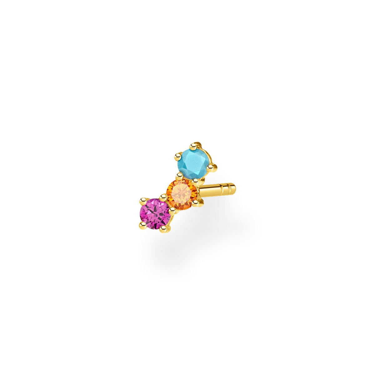 Thomas Sabo Ear Stud Colourful Stones (Single) Earrings Thomas Sabo 