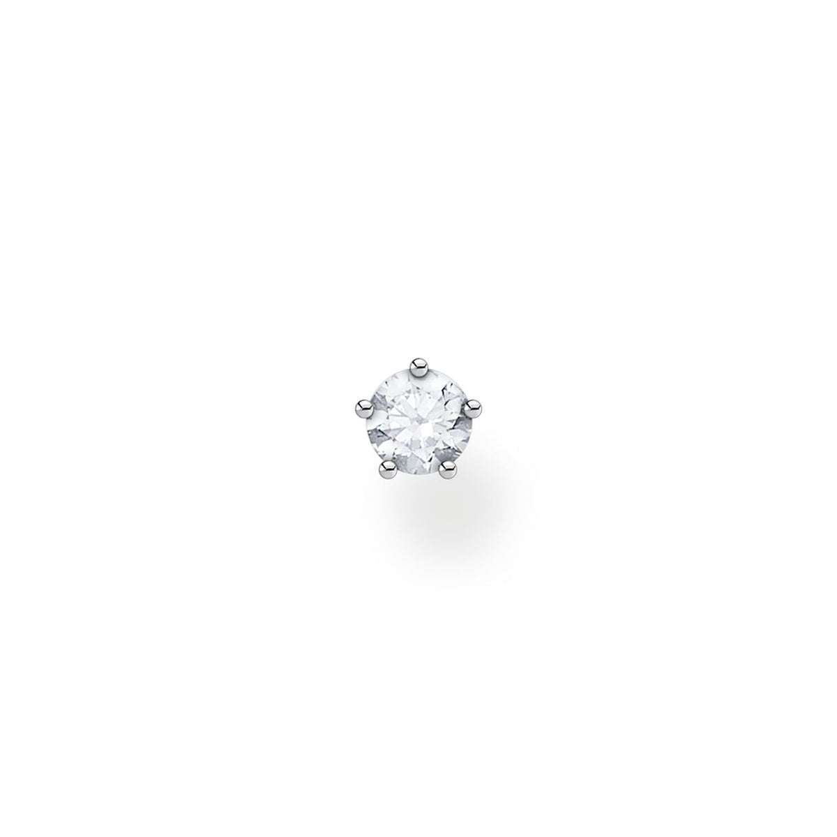Thomas Sabo Ear Stud White Stone (Single) Earrings Thomas Sabo 
