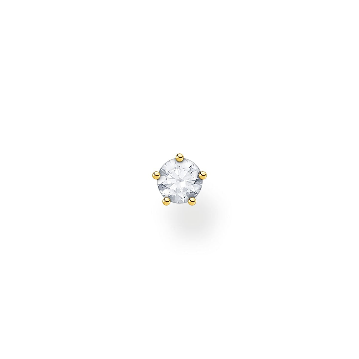 Thomas Sabo Ear Stud White Stone (Single) Earrings Thomas Sabo 