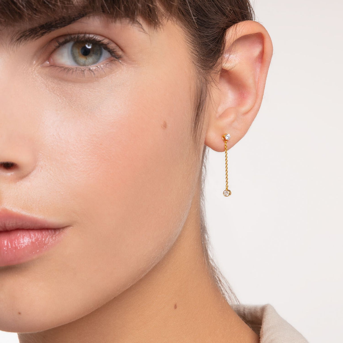 Thomas Sabo Ear Stud White Stone (Single) Earrings Thomas Sabo 
