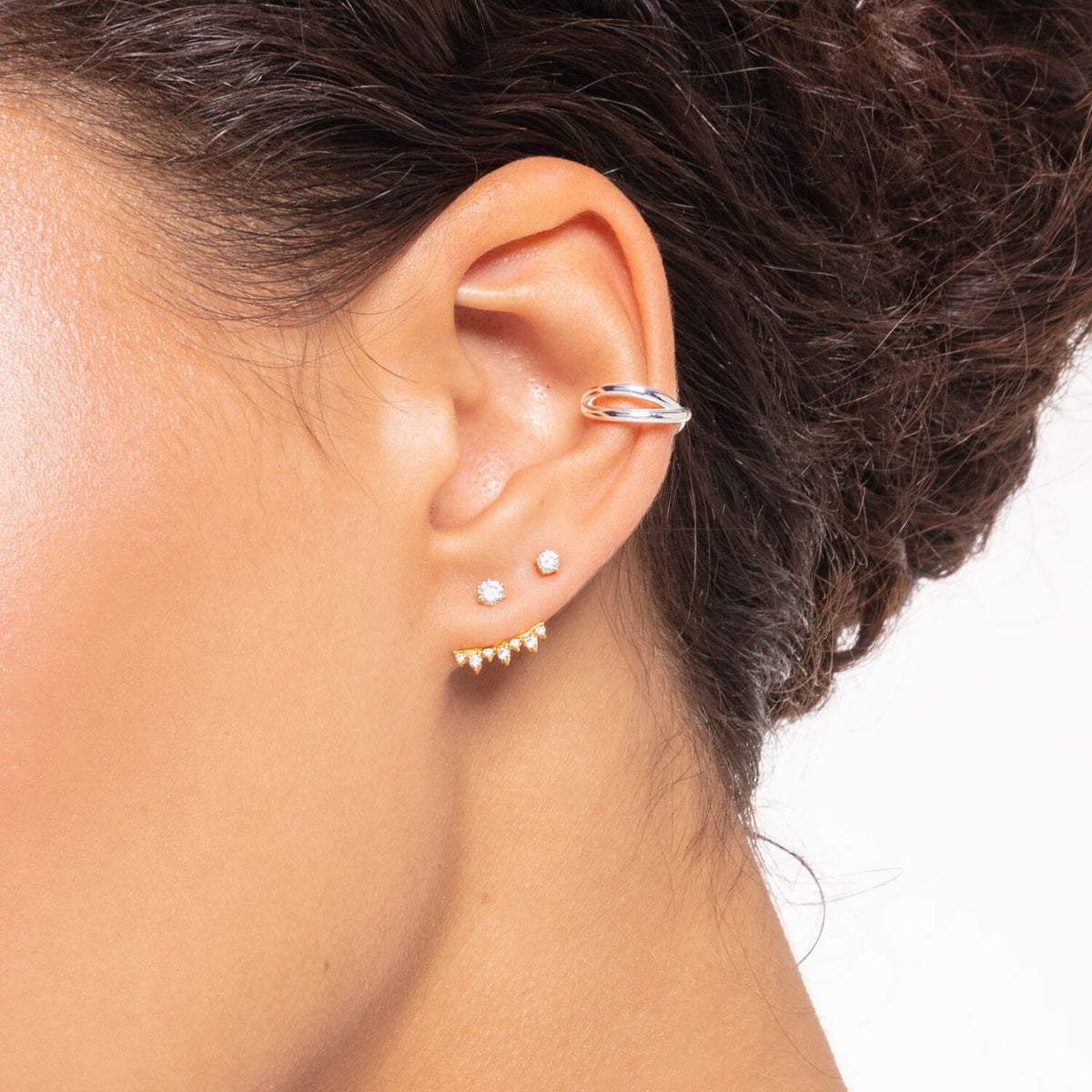 Thomas Sabo Ear Stud White Stone (Single) Earrings Thomas Sabo 