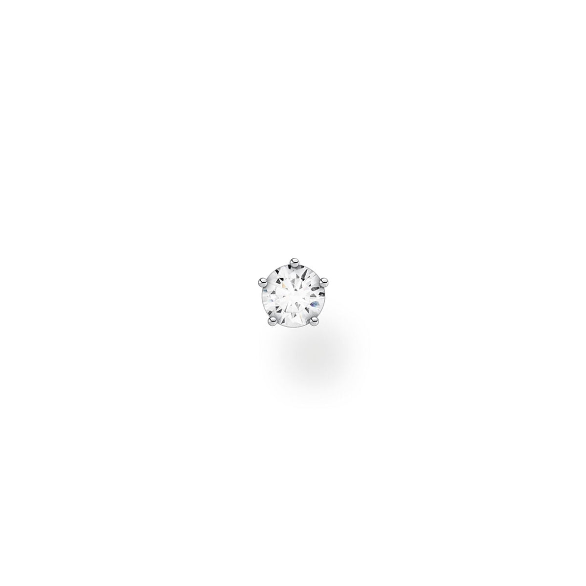 Thomas Sabo Ear Stud White Stone (Single) Earrings Thomas Sabo 