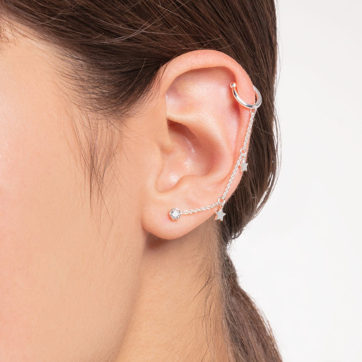 Thomas Sabo Ear Stud White Stone (Single) Earrings Thomas Sabo 