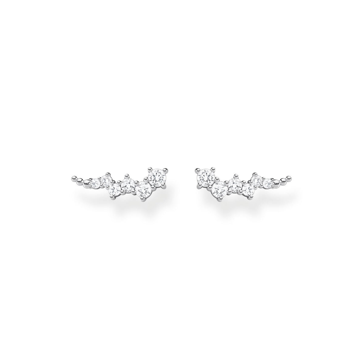 Thomas Sabo Ear Climber White Stones Earrings Thomas Sabo 