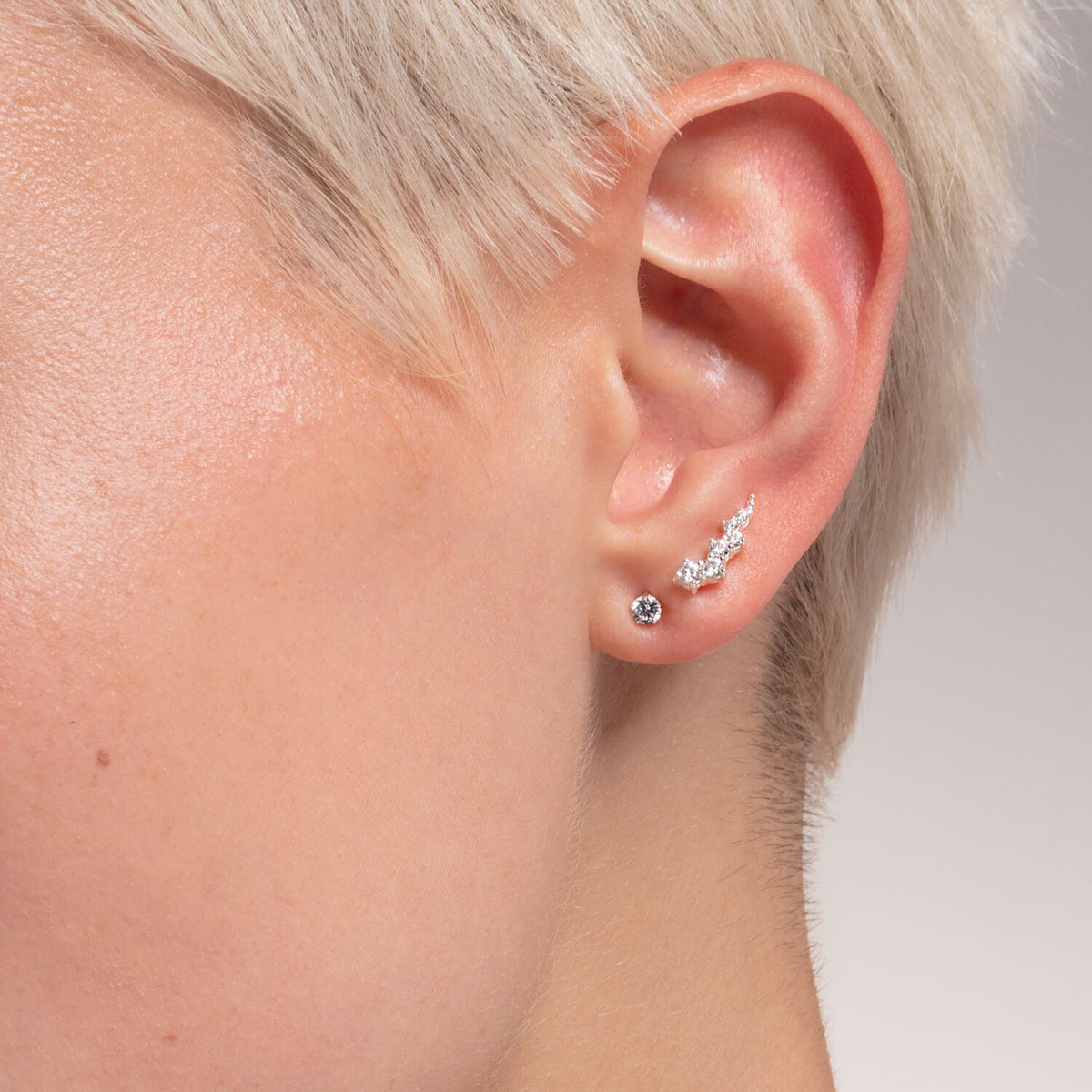 Thomas Sabo Ear Climber White Stones Earrings Thomas Sabo 