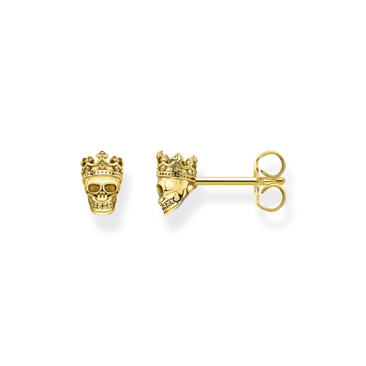 Thomas Sabo Ear Studs Skull Gold Earrings Thomas Sabo 