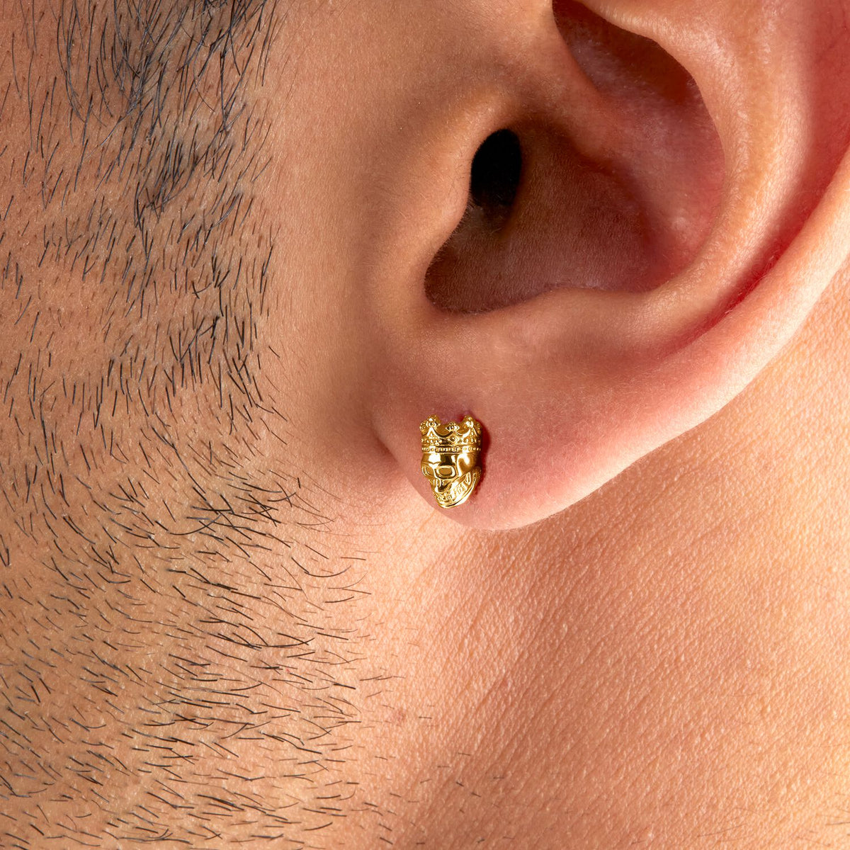Thomas Sabo Ear Studs Skull Gold Earrings Thomas Sabo 