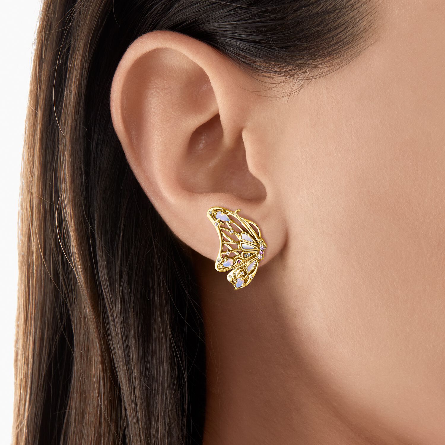 Thomas Sabo Ear Studs Butterfly Gold Earrings Thomas Sabo 