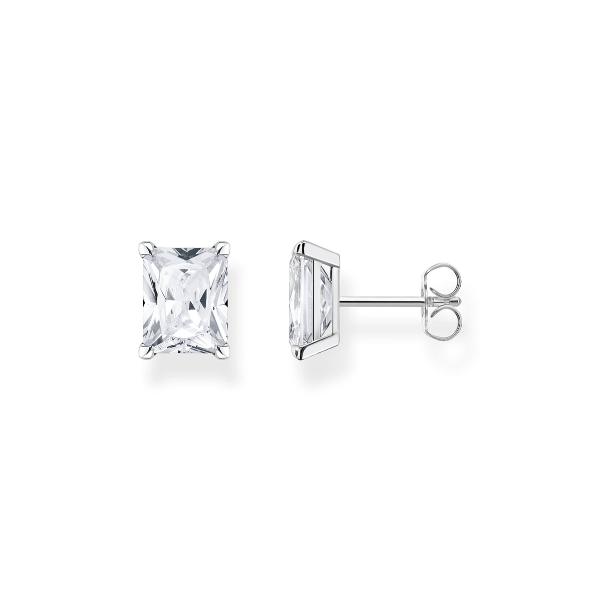 Thomas Sabo Ear Studs White Stone Silver Earrings Thomas Sabo 