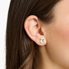THOMAS SABO Ear studs white stone gold Ear Studs Thomas Sabo 