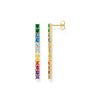 THOMAS SABO Earrings colourful stones gold Earrings Thomas Sabo 