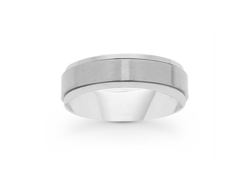 Stainless Steel Mens Ring Rings Bevilles 