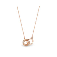 Georgini Lynx Rose Gold Necklace Necklaces Georgini 