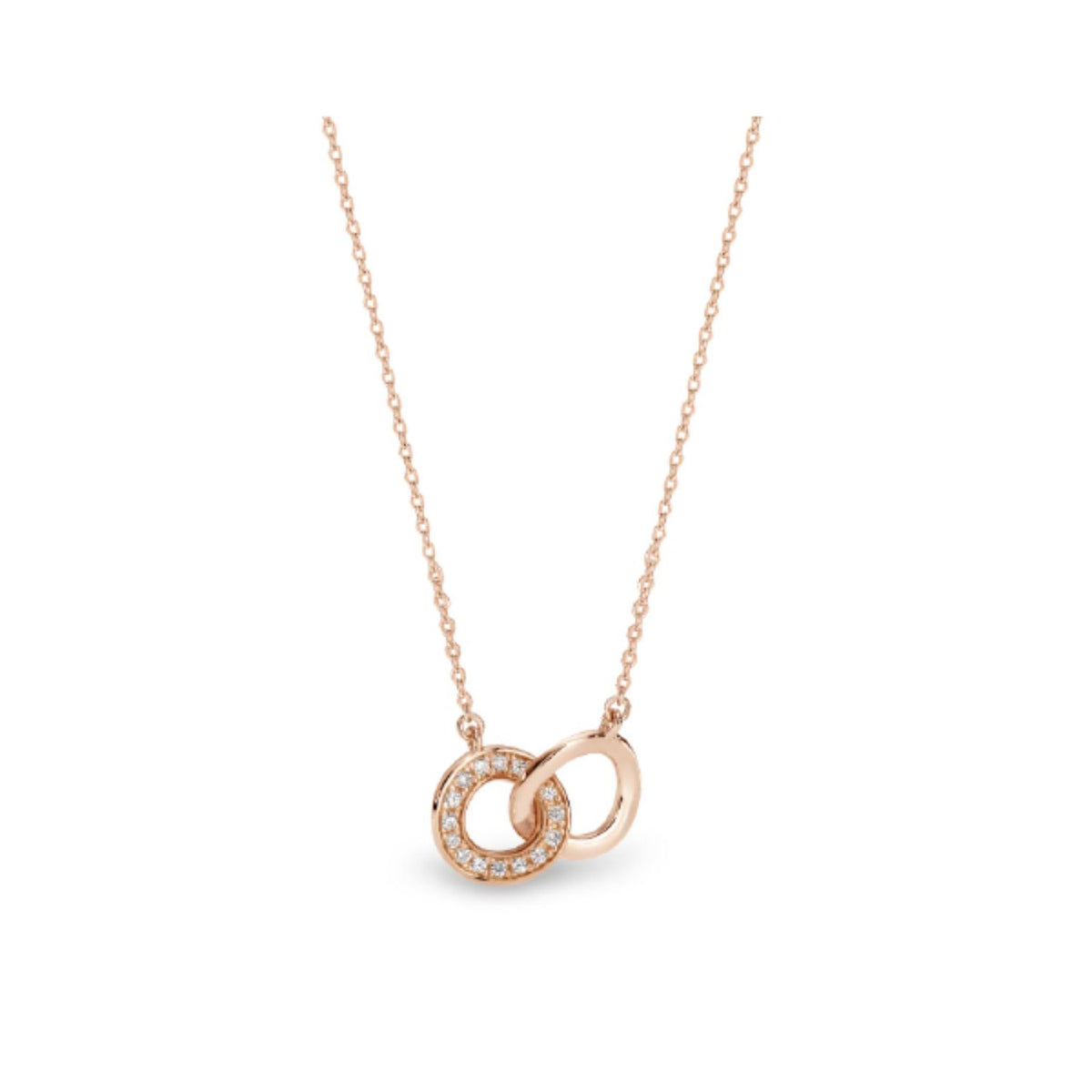 Georgini Lynx Rose Gold Necklace Necklaces Georgini 