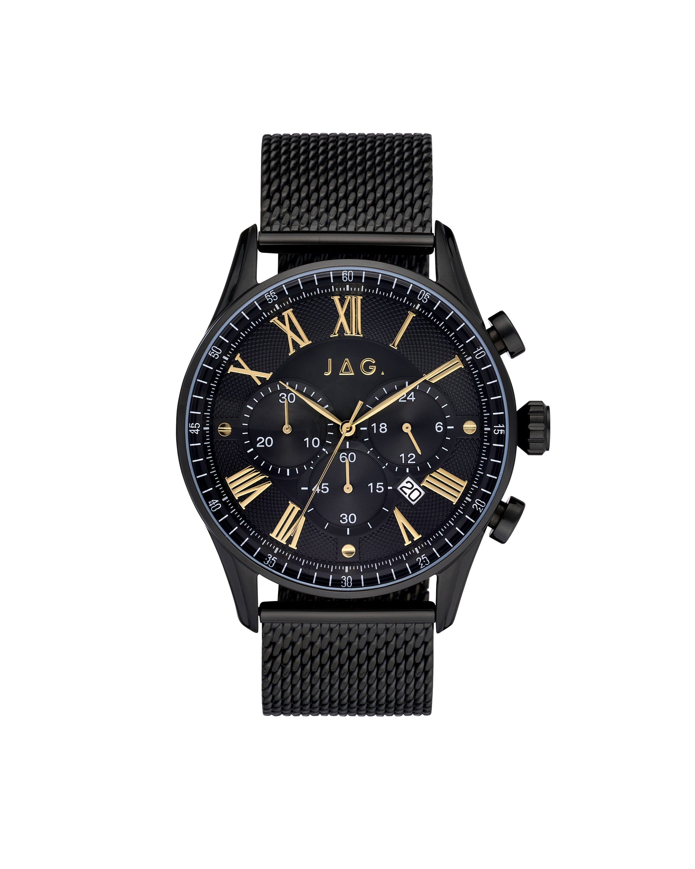 JAG Lachlan Black Mesh Watch J2512A Watches JAG 