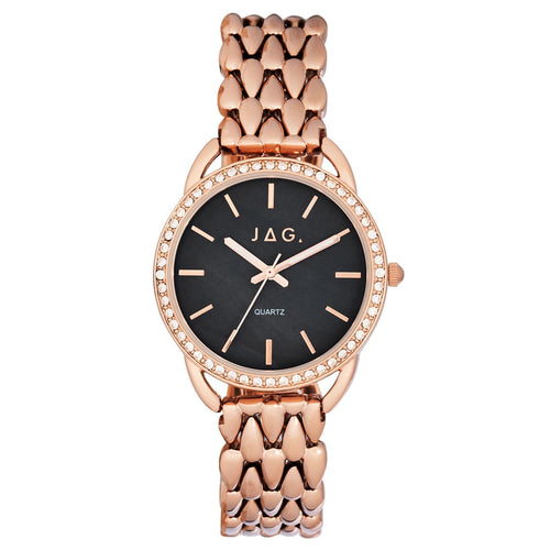 Jag Kimberley Analogue Black Face Women's Watch J2672A Watches Jag 
