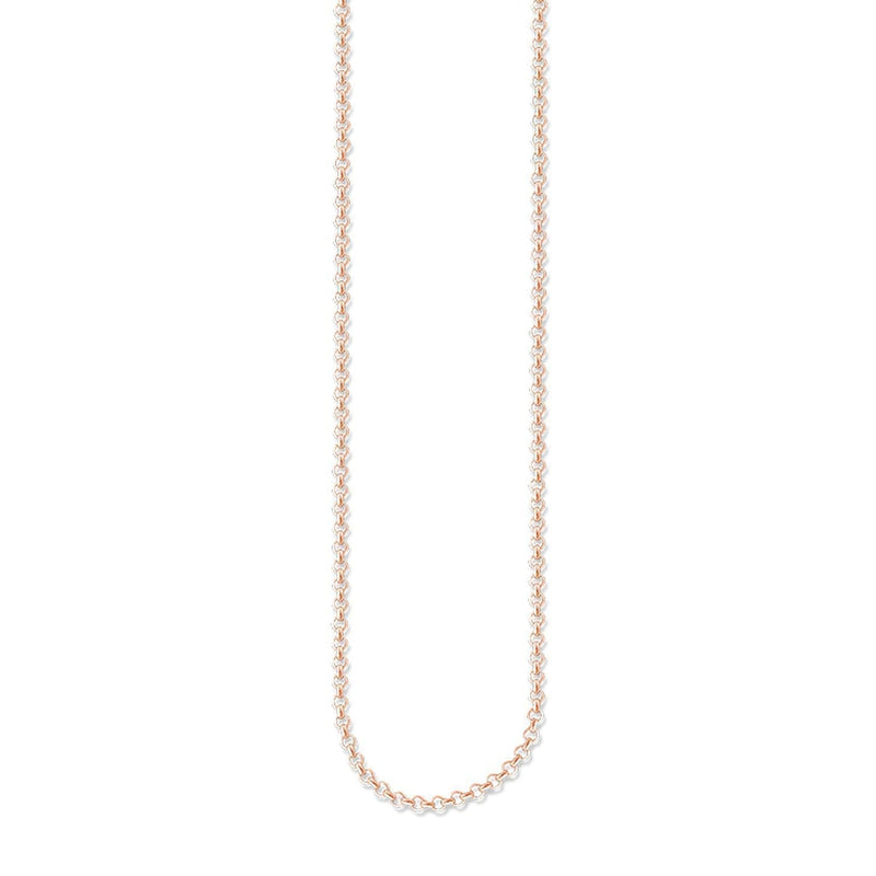 Thomas Sabo Round Belcher Chain - Rose Gold Necklaces Thomas Sabo 