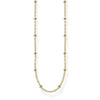 Thomas Sabo Round Belcher Chain Yellow Gold Necklaces Thomas Sabo L50V 