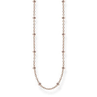 Thomas Sabo Round Belcher Chain Rose Gold Necklaces Thomas Sabo 