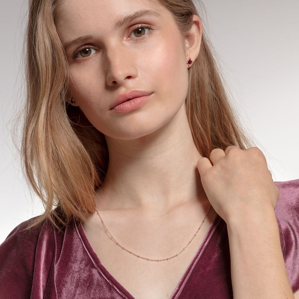 Thomas Sabo Round Belcher Chain Rose Gold Necklaces Thomas Sabo 