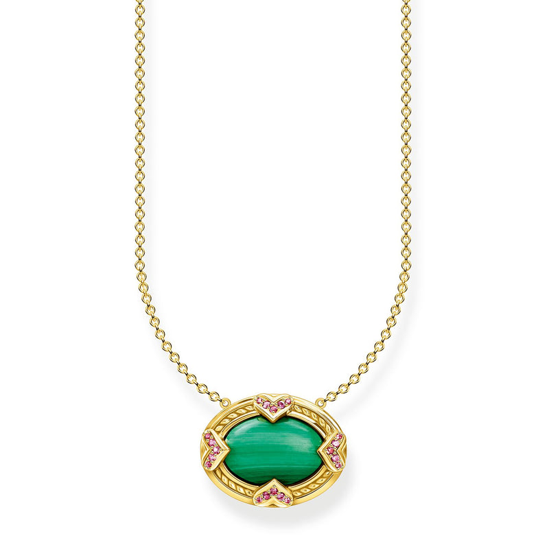 Thomas Sabo Necklace Green Stone Necklace Thomas Sabo 
