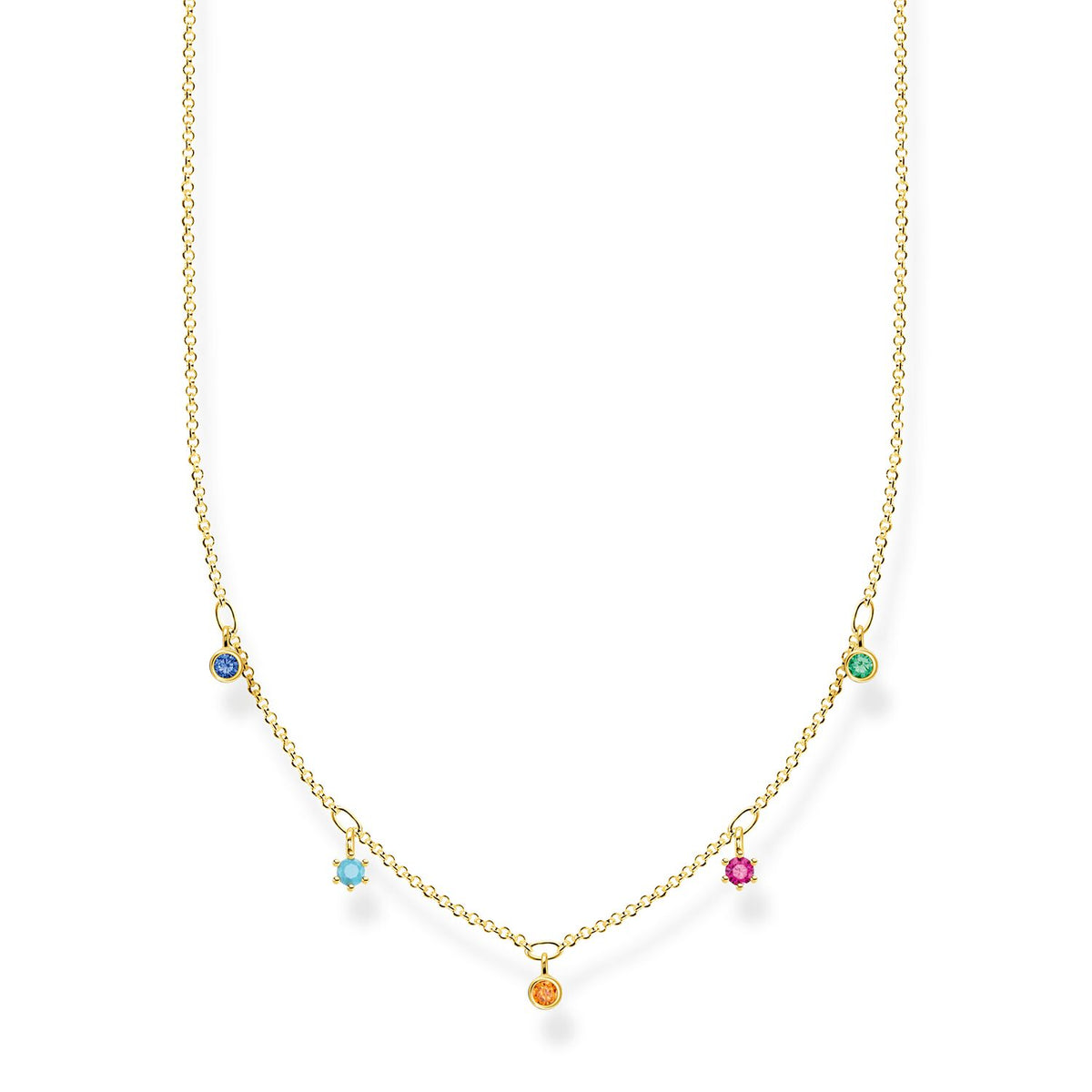 Thomas Sabo Necklace Colourful Stones Necklaces Thomas Sabo 