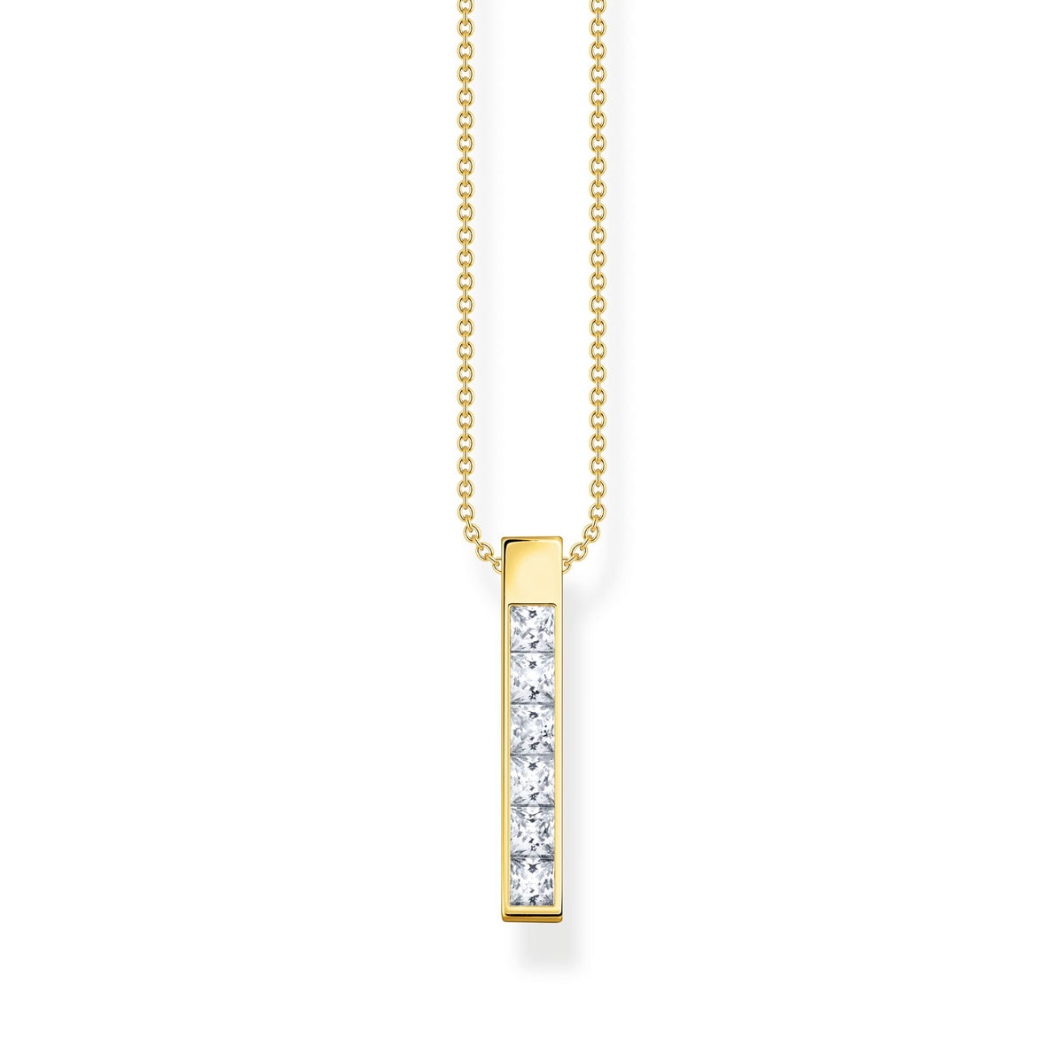 Thomas Sabo Necklace white stones gold Necklace Thomas Sabo L45V (40 - 45 cm) 