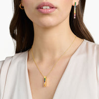 THOMAS SABO Necklace colourful stones gold Necklace Thomas Sabo 