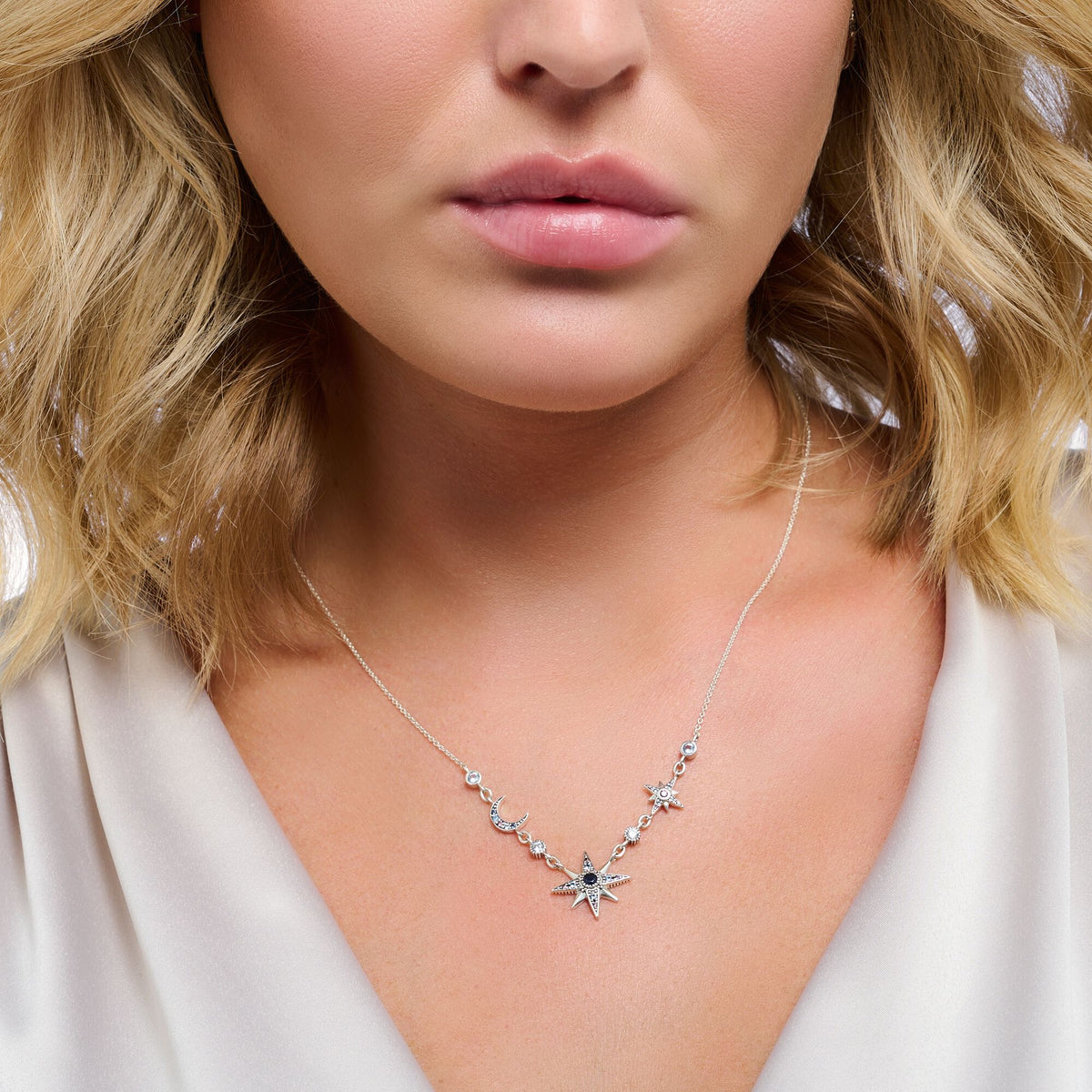 Thomas Sabo Necklace royalty star & moon Necklaces Thomas Sabo 