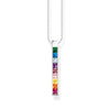 THOMAS SABO Necklace colourful stones silver Necklaces Thomas Sabo 40-45cm 