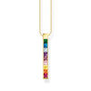 THOMAS SABO Necklace colourful stones gold Necklace Thomas Sabo 40-45cm 