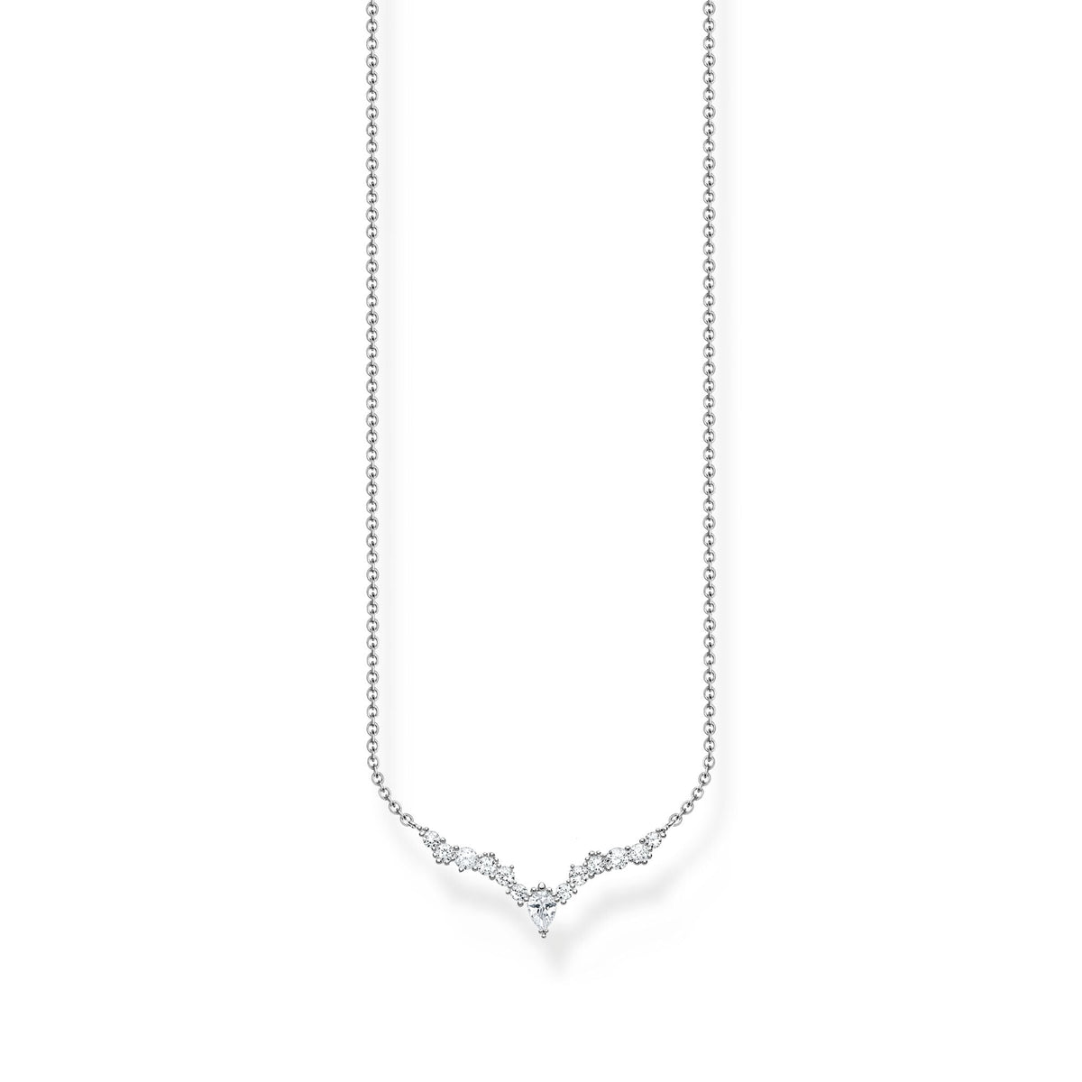THOMAS SABO Necklace ice crystals silver Necklaces Thomas Sabo 