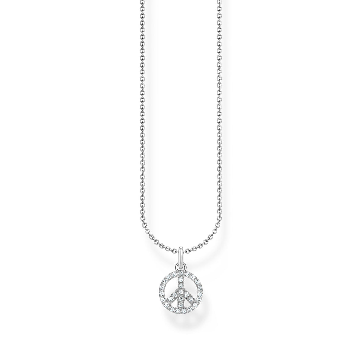 THOMAS SABO Pendant blackened onyx with snake Necklaces Thomas Sabo 40-45cm 