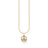 THOMAS SABO Pendant cross gold Necklaces Thomas Sabo 