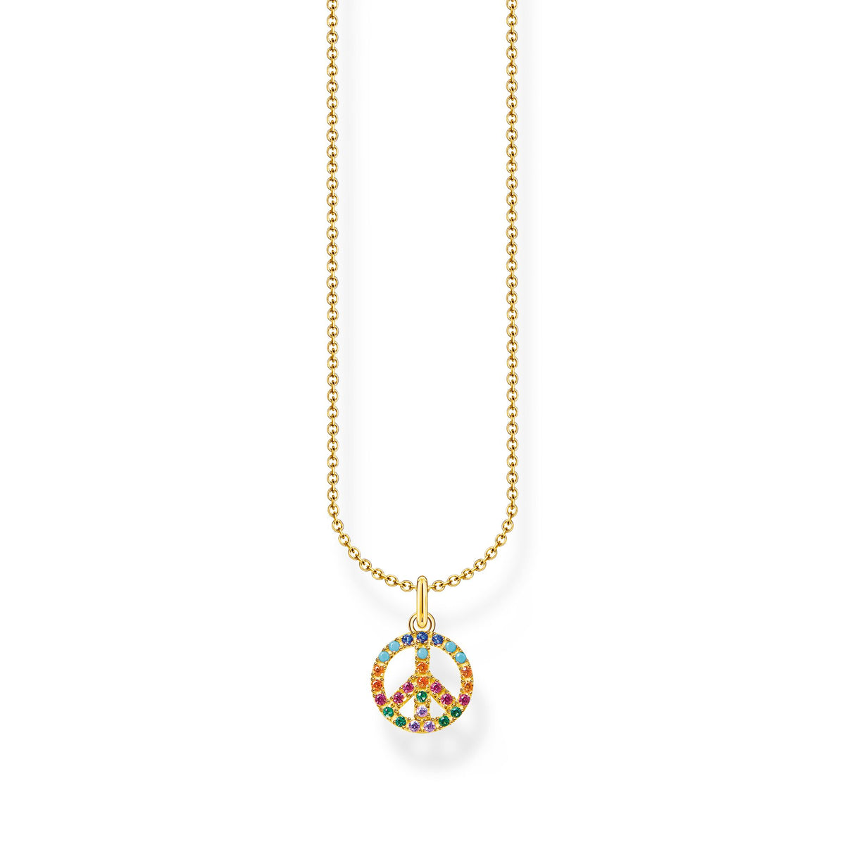 THOMAS SABO Pendant cross gold Necklaces Thomas Sabo 