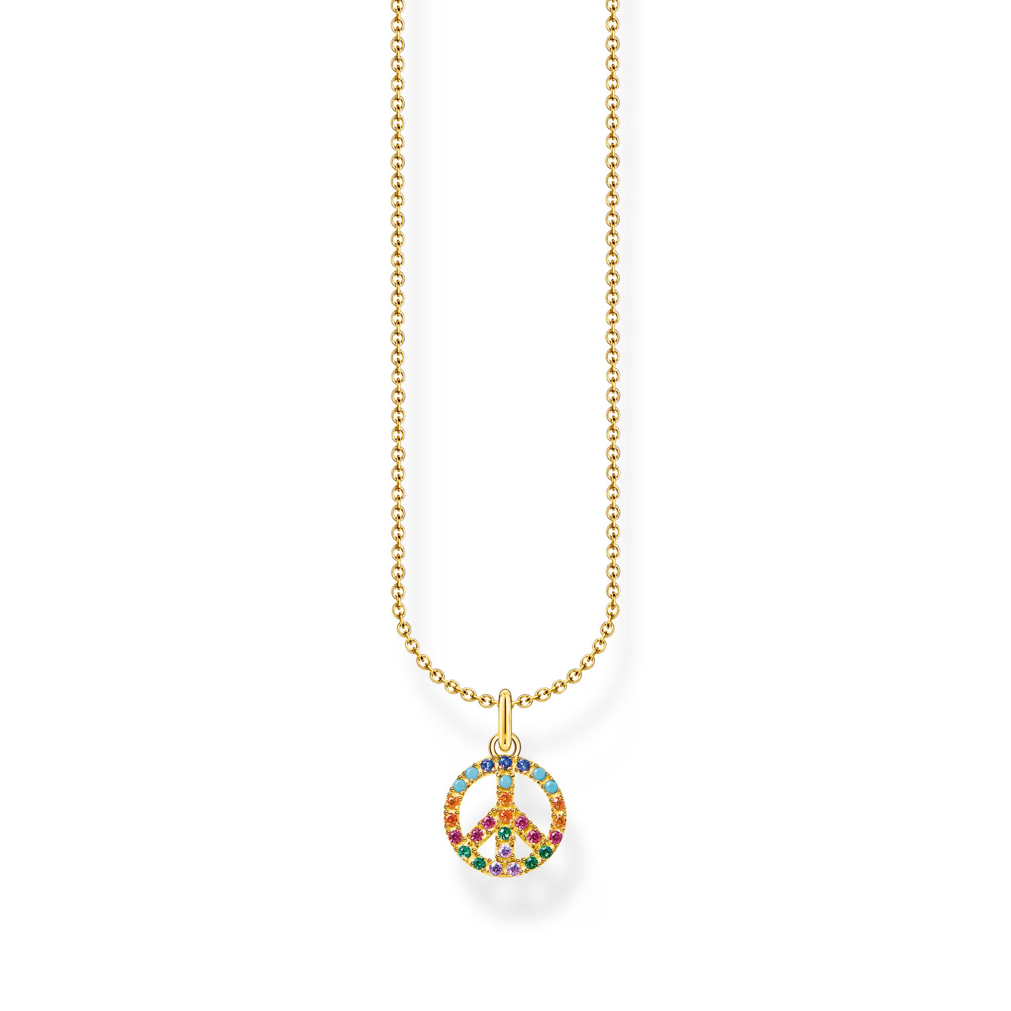 THOMAS SABO Pendant cross gold Necklaces Thomas Sabo 
