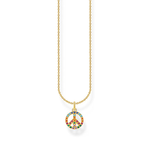 THOMAS SABO Pendant cross gold Necklaces Thomas Sabo 