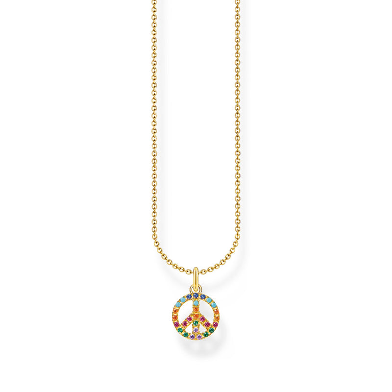 THOMAS SABO Pendant cross gold Necklaces Thomas Sabo 