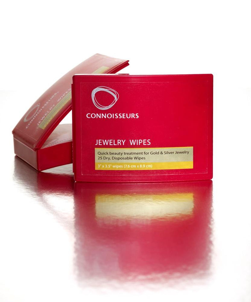 Connoisseurs Jewellery Wipes Jewellery Cleaner Bevilles 