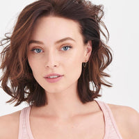 Ania Haie Modern Chain Stud Earrings - Gold Earrings Ania Haie 