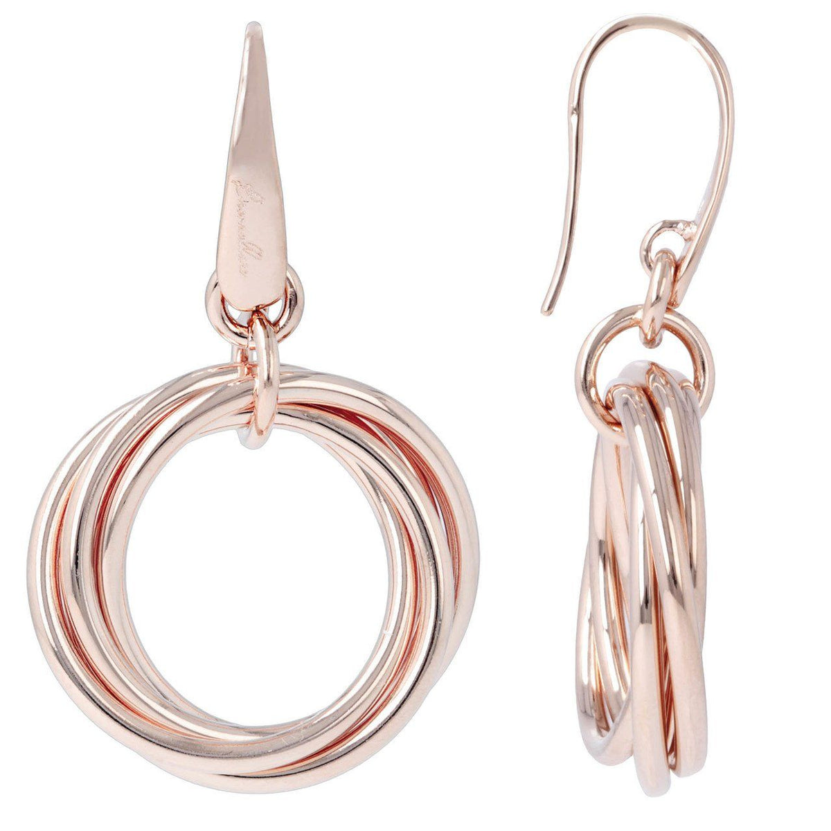 Bronzallure Multicircle Dangle Earrings Earrings Bronzallure 