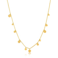 Ania Haie Geometry Mixed Discs Necklace - Gold Necklaces Ania Haie 