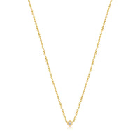 Ania Haie 14kt Gold Single Natural Diamond Necklace Necklaces Ania Haie 