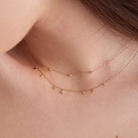 Ania Haie 14kt Gold Mixed Disc Necklace Necklaces Ania Haie 