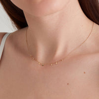 Ania Haie 14kt Gold Mixed Disc Necklace Necklaces Ania Haie 
