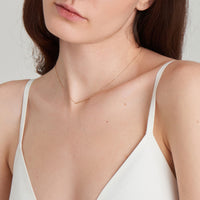 Ania Haie 14kt Gold Solid Bar Necklace Necklaces Ania Haie 