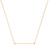 Ania Haie 14kt Gold Solid Bar Necklace Necklaces Ania Haie 