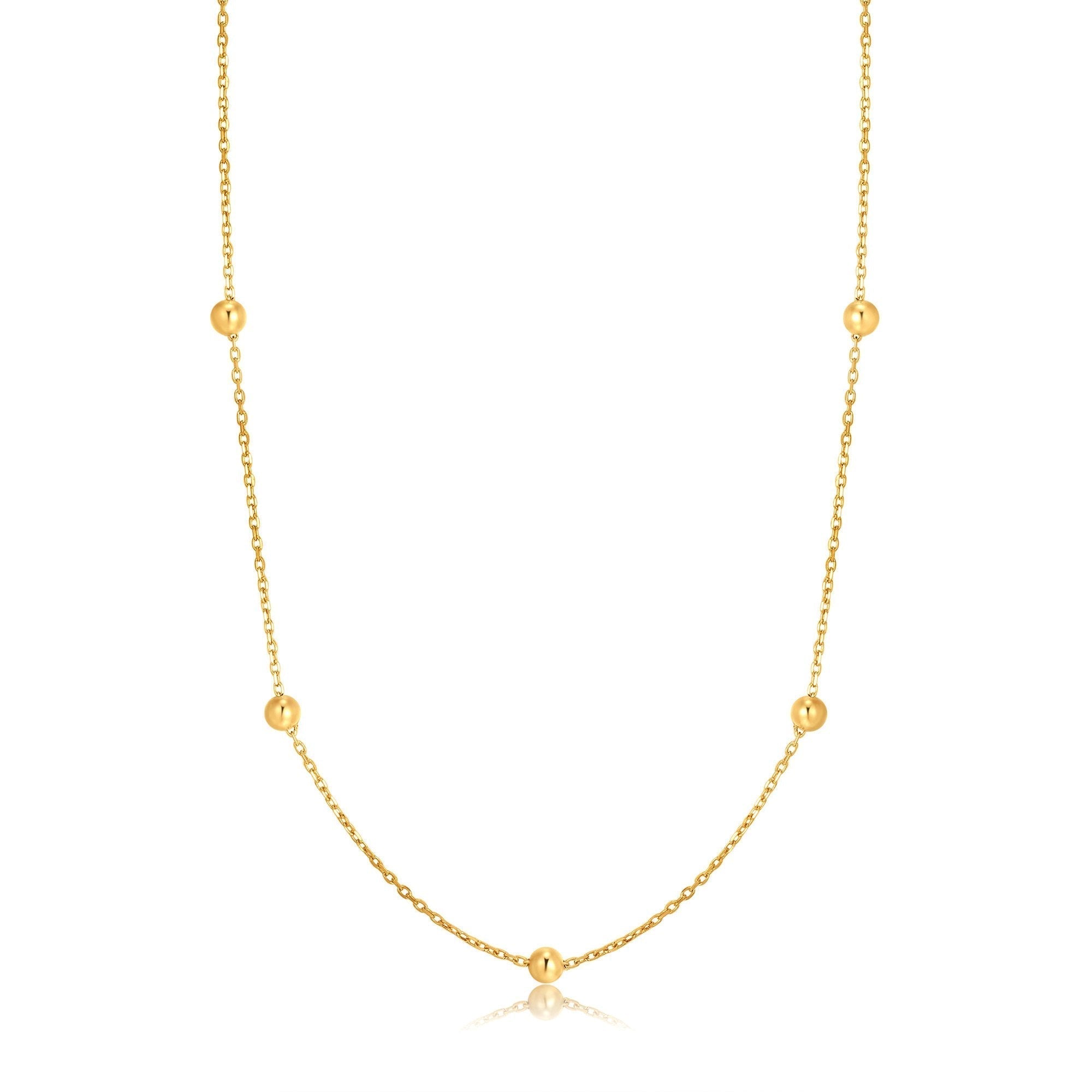 Ania Haie 14kt Gold Beaded Necklace Necklaces Ania Haie 