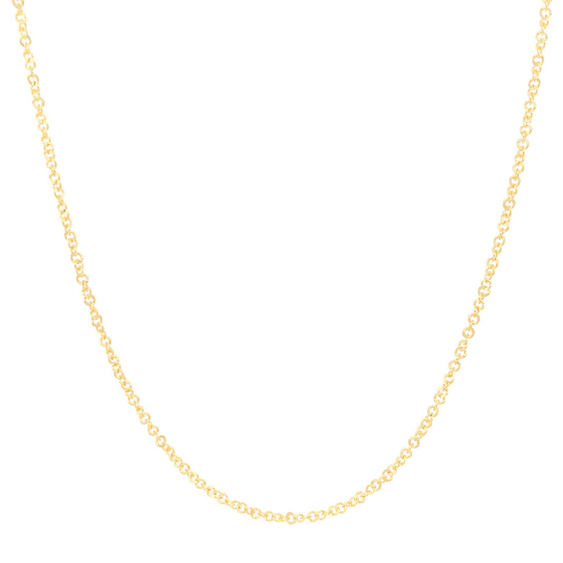 Fine Singapore Link Chain Necklace in 9ct Yellow Gold 45cm Necklaces Bevilles 